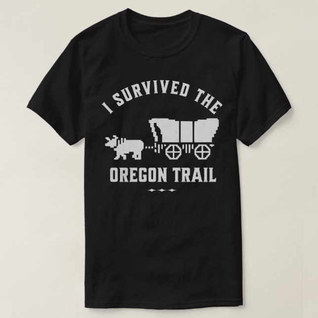 Camiseta Sobreviví al Camino de Oregón 1 (Diseño del anverso)