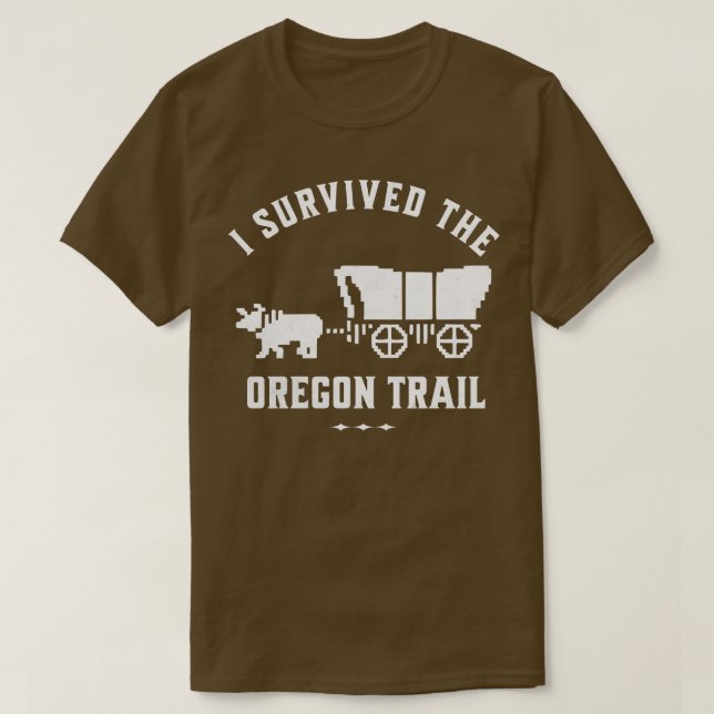 Camiseta Sobreviví al Camino de Oregón 1 (Diseño del anverso)