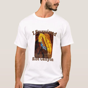 Camiseta Sobreviví al Cañón de la Ranura de Hog Jefe, Utah