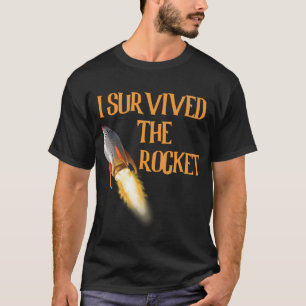 Camiseta Sobreviví al cohete
