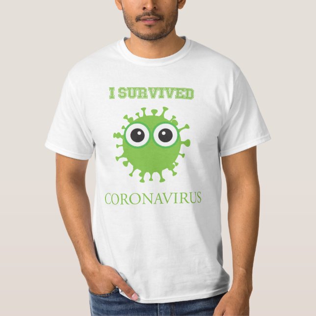 Camiseta Sobreviví al Coronavirus (Anverso)