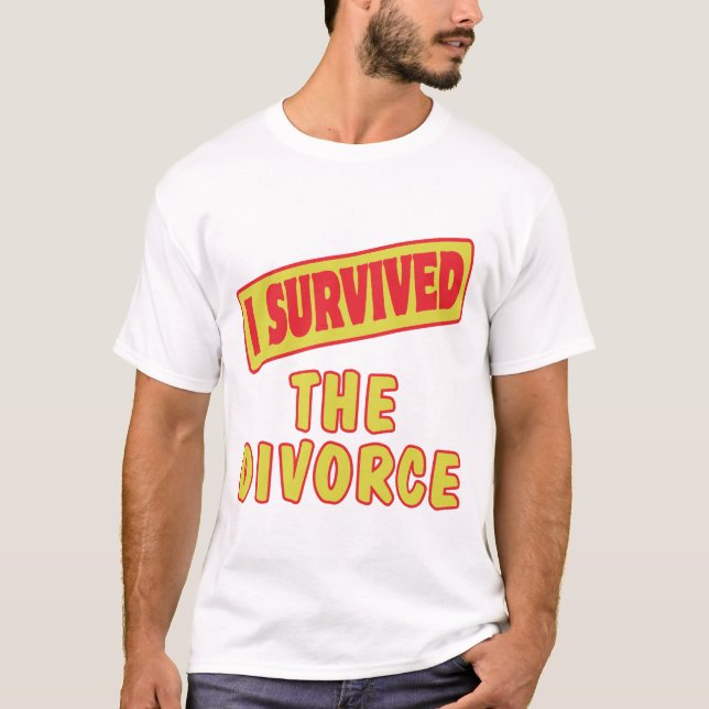 CAMISETA SOBREVIVÍ AL DIVORCIO (Anverso)