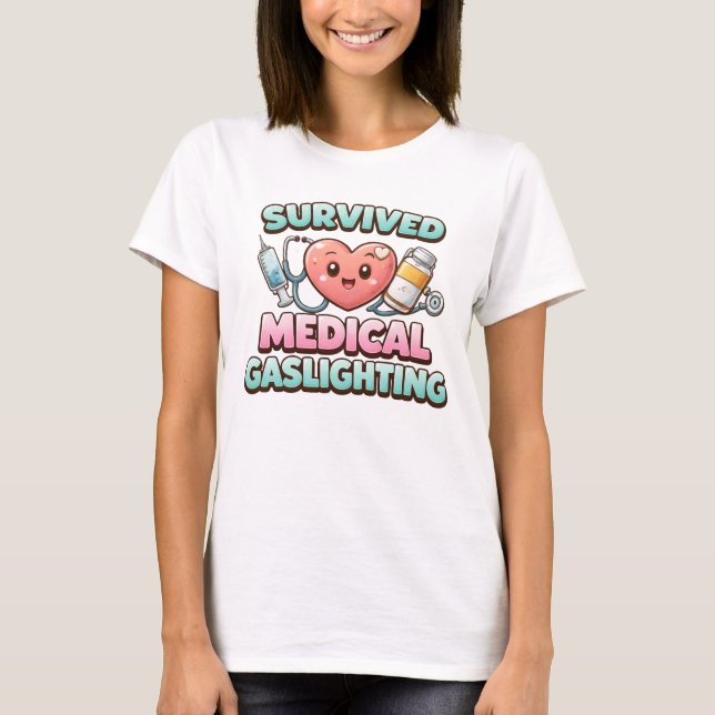 Camiseta Sobreviví al Gaslighting Médico (Anverso)