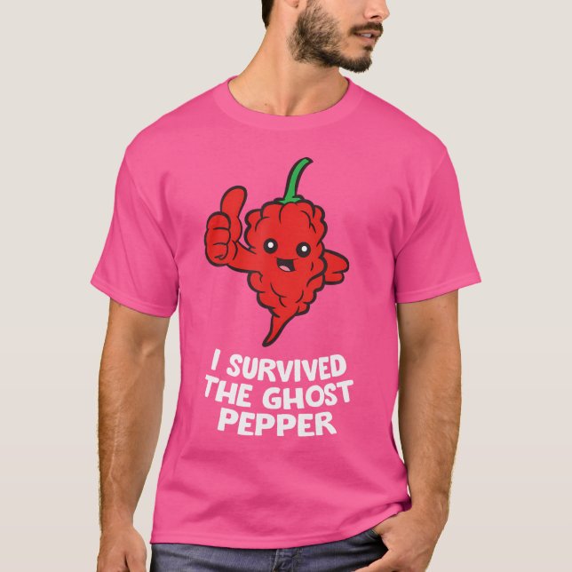 Camiseta Sobreviví Al Ghost Pepper (Anverso)