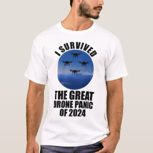 Camiseta Sobreviví Al Gran Pánico De Los Drones De 2024