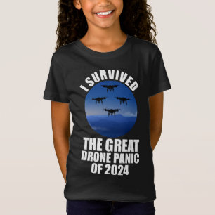 Camiseta Sobreviví Al Gran Pánico De Los Drones De 2024