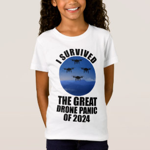 Camiseta Sobreviví Al Gran Pánico De Los Drones De 2024