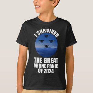 Camiseta Sobreviví Al Gran Pánico De Los Drones De 2024