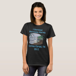 Camiseta Sobreviví al huracán Harvey 2017 (Corpus Christi)