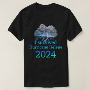 Camiseta Sobreviví al huracán Helene 2024