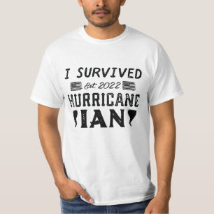 Camiseta Sobreviví al huracán Ian