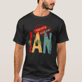 Camiseta Sobreviví al huracán Ian