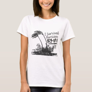 Camiseta Sobreviví al huracán Irma