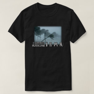 Camiseta Sobreviví al huracán Irma pesimista