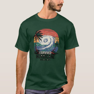 Camiseta Sobreviví al huracán milton 2024