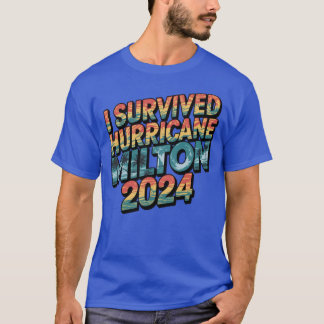 Camiseta Sobreviví al huracán Milton Florida octubre 2024