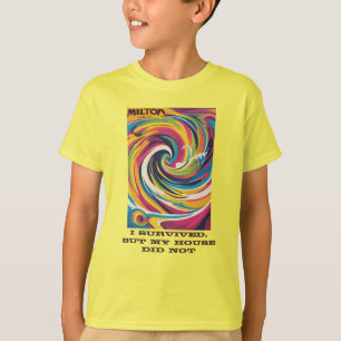Camiseta Sobreviví al huracán Milton Oct 9 2024 Florida