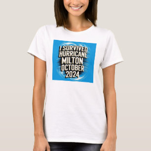 Camiseta Sobreviví al huracán Milton Octubre 2024