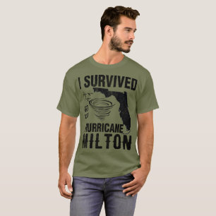 Camiseta Sobreviví al huracán Milton Octubre 2024