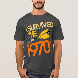 Camiseta Sobreviví al juego de misiles Jarts de los 70