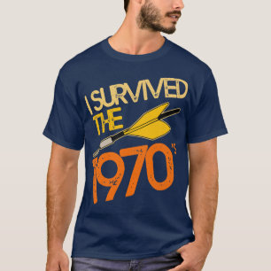 Camiseta Sobreviví al juego de misiles Jarts de los 70