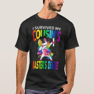 Camiseta Sobreviví al Master de Unicornio de mi primo