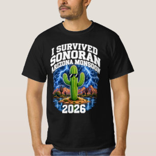 Camiseta Sobreviví al Monzón de Arizona Sonoran 2026 Camise