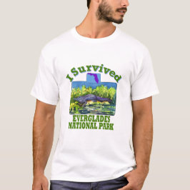 Camiseta Sobreviví al Parque Nacional Everglades, Florida
