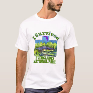Camiseta Sobreviví al Parque Nacional Everglades, Florida