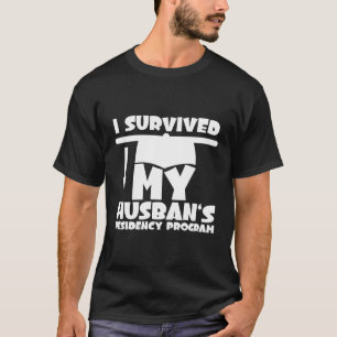 Camiseta Sobreviví al programa de residencia de mis esposos