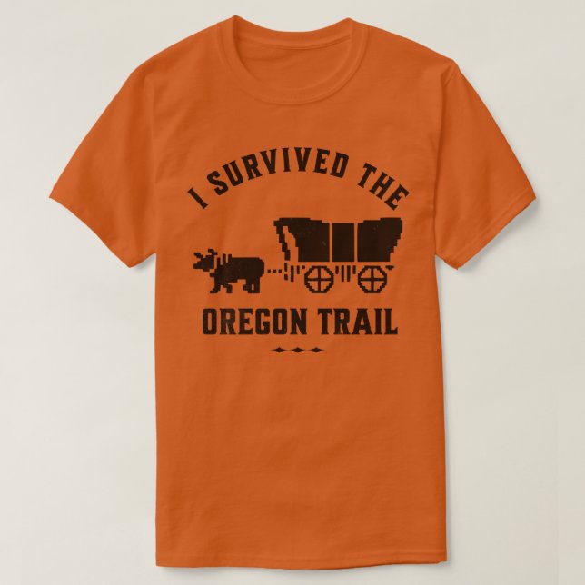 Camiseta Sobreviví al sendero de Oregón (Diseño del anverso)