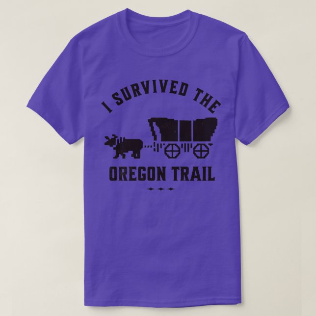 Camiseta Sobreviví al sendero de Oregón (Diseño del anverso)