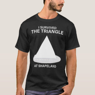 Camiseta Sobreviví Al Triángulo En Shapeland