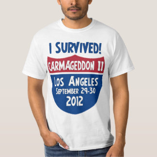 Camiseta Sobreviví Carmageddon 2 - cierre de Los Ángeles