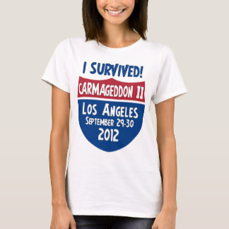 Camiseta Sobreviví Carmageddon 2 - cierre de Los Ángeles