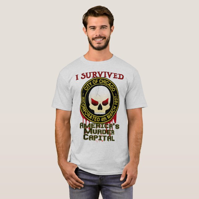 Camiseta Sobreviví Chicago (Anverso completo)