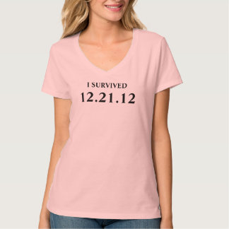 Camiseta SOBREVIVÍ el 21 de diciembre de 2012
