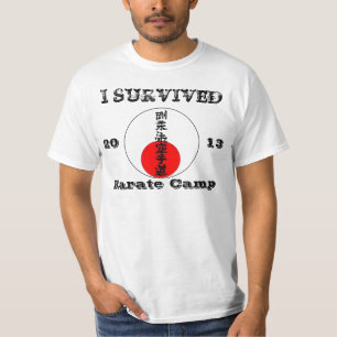 Camiseta Sobreviví el campo del karate