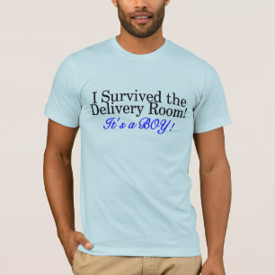 Camiseta Sobreviví el cuarto de entrega su un muchacho