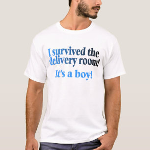 Camiseta Sobreviví el cuarto de entrega su un muchacho