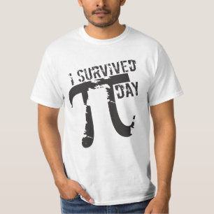 Camiseta Sobreviví el © del día del pi - día divertido 