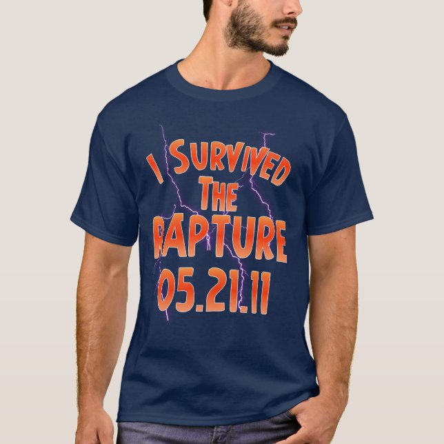 Camiseta Sobreviví el éxtasis (Anverso)