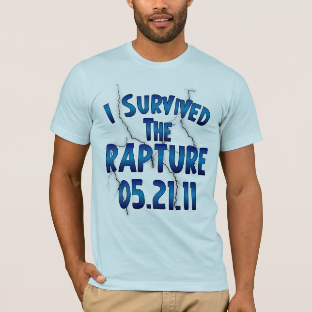 Camiseta Sobreviví el éxtasis (Anverso)