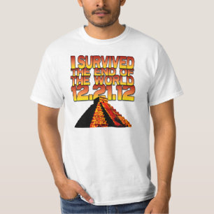 Camiseta Sobreviví el extremo del mundo - 12-21-12