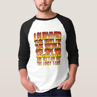 Camiseta Sobreviví el extremo del mundo - 12-21-12 -