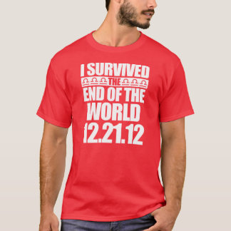 Camiseta Sobreviví el extremo del mundo - 12-21-12 - maya