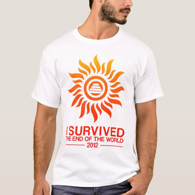 Camiseta Sobreviví el extremo del mundo 2012 (Anverso)