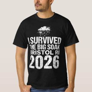 Camiseta Sobreviví El Gran Aguacero Bristol RI 2026 Diverti