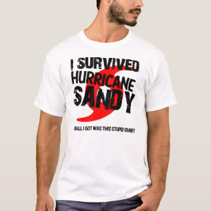 Camiseta sobreviví el huracán arenoso y todo lo que