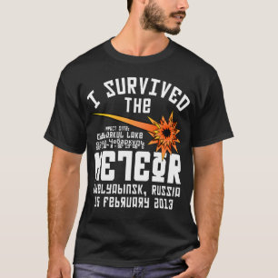 Camiseta Sobreviví el meteorito ruso